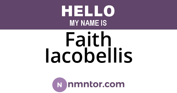 Faith Iacobellis
