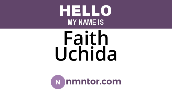 Faith Uchida