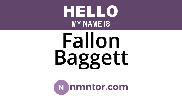 Fallon Baggett