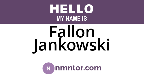 Fallon Jankowski