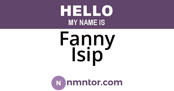 Fanny Isip