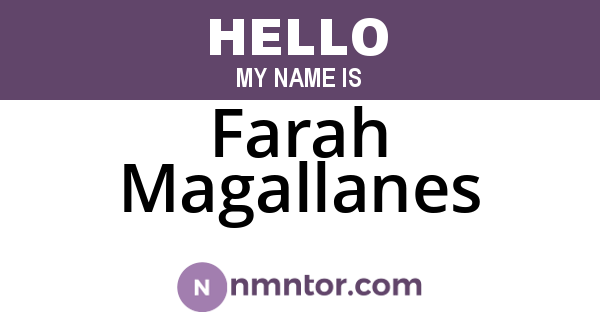 Farah Magallanes
