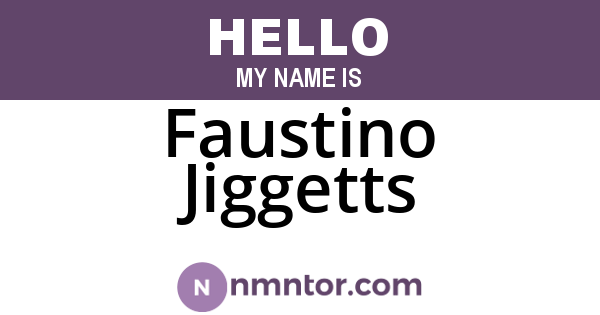 Faustino Jiggetts