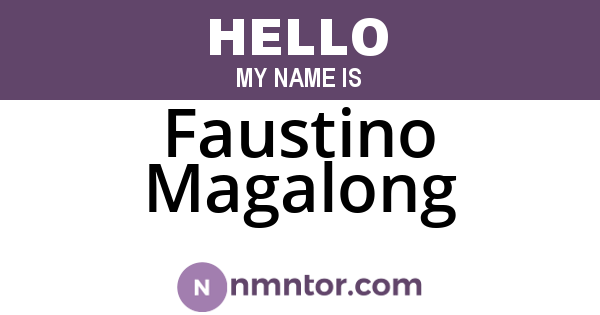 Faustino Magalong