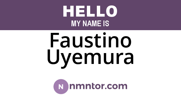Faustino Uyemura