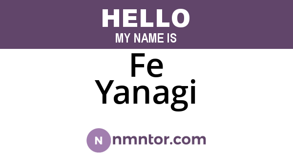Fe Yanagi