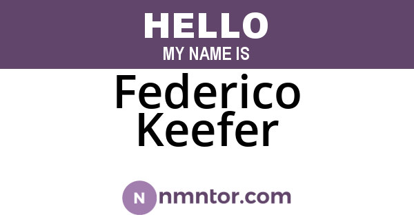 Federico Keefer