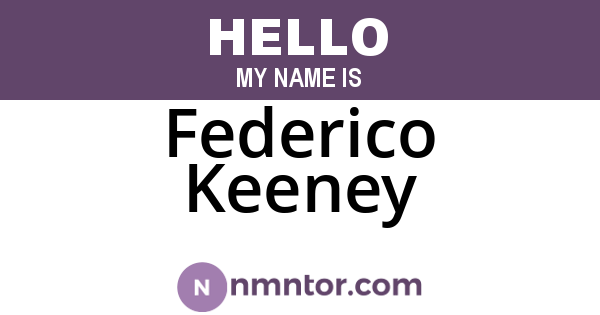 Federico Keeney