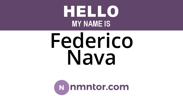 Federico Nava