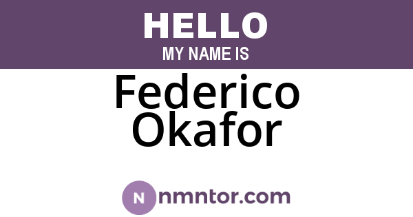 Federico Okafor