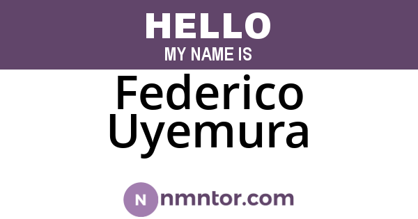 Federico Uyemura