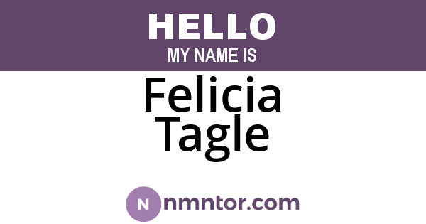 Felicia Tagle