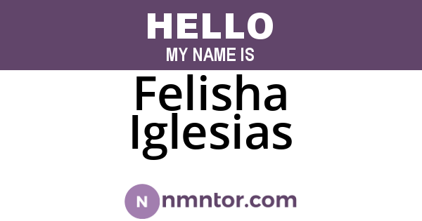 Felisha Iglesias