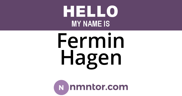 Fermin Hagen