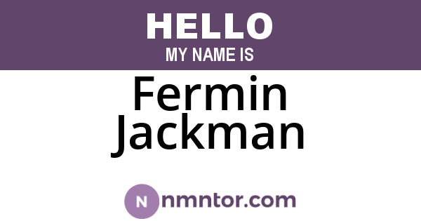 Fermin Jackman