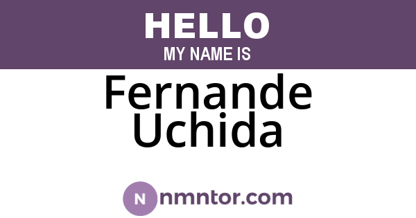 Fernande Uchida