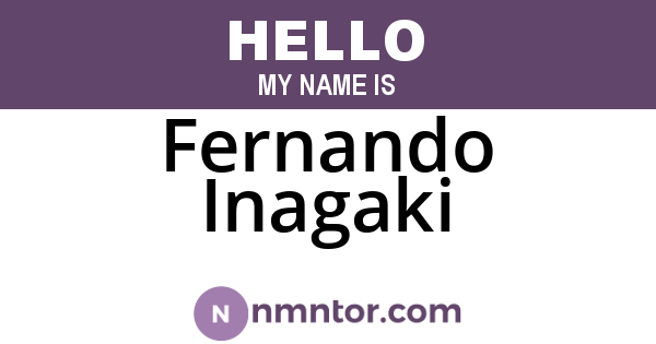 Fernando Inagaki