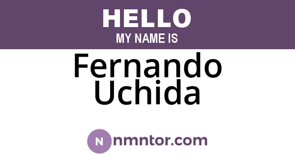 Fernando Uchida