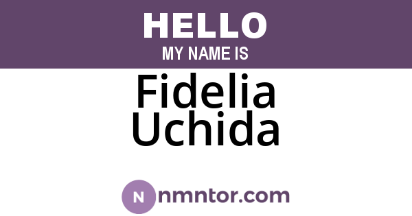 Fidelia Uchida