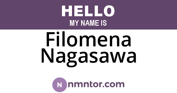 Filomena Nagasawa