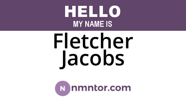 Fletcher Jacobs