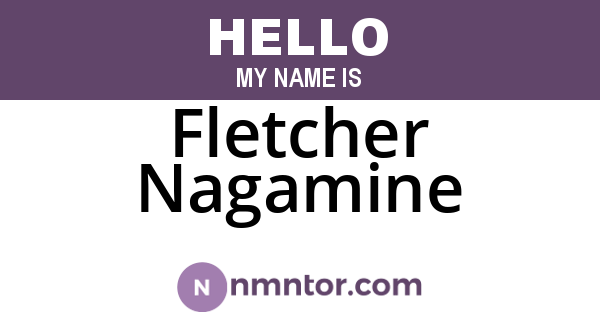 Fletcher Nagamine