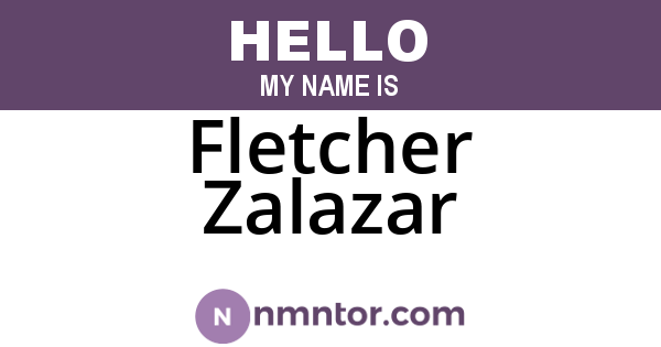 Fletcher Zalazar
