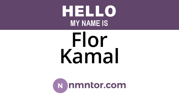 Flor Kamal