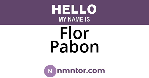 Flor Pabon