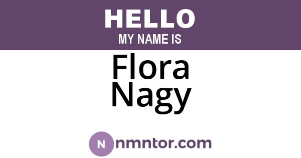Flora Nagy