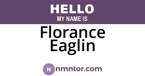 Florance Eaglin