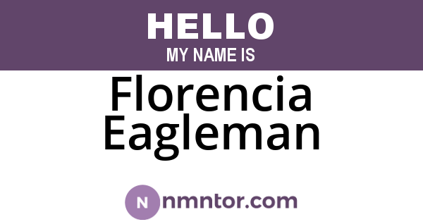 Florencia Eagleman