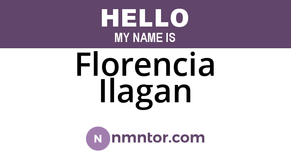 Florencia Ilagan