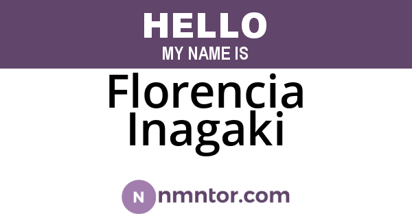Florencia Inagaki