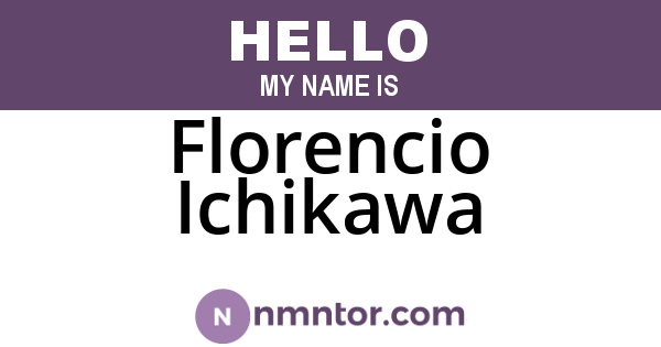 Florencio Ichikawa