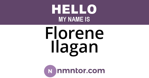 Florene Ilagan