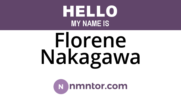Florene Nakagawa