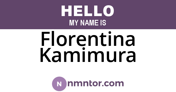 Florentina Kamimura