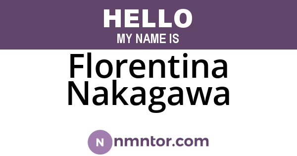 Florentina Nakagawa