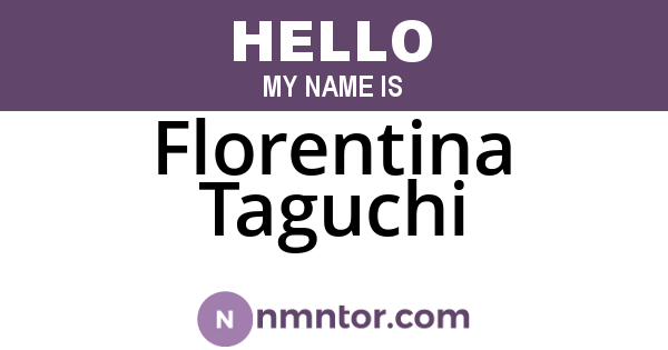 Florentina Taguchi