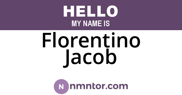 Florentino Jacob