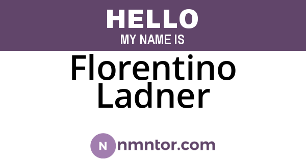 Florentino Ladner