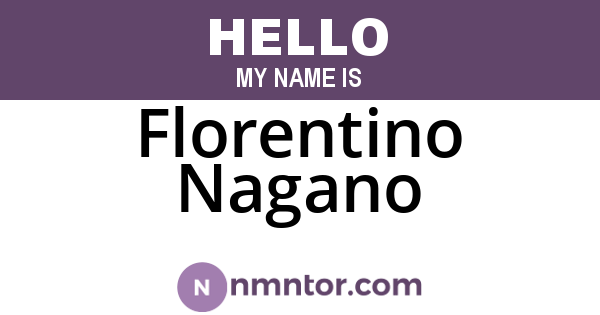 Florentino Nagano