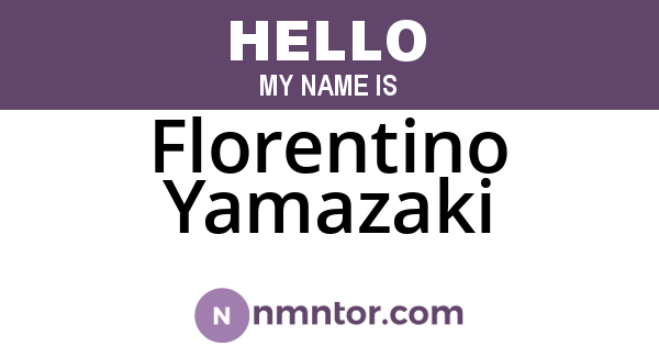 Florentino Yamazaki