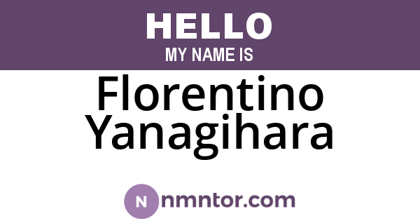 Florentino Yanagihara