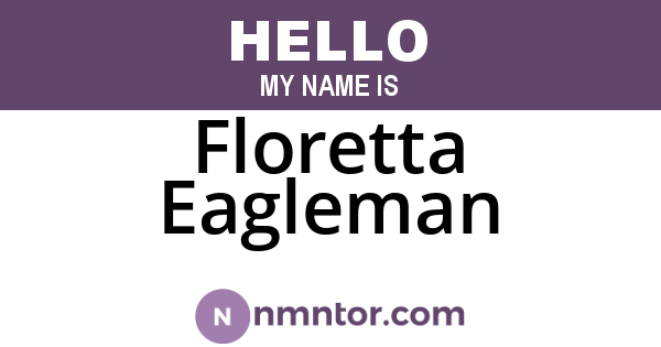 Floretta Eagleman