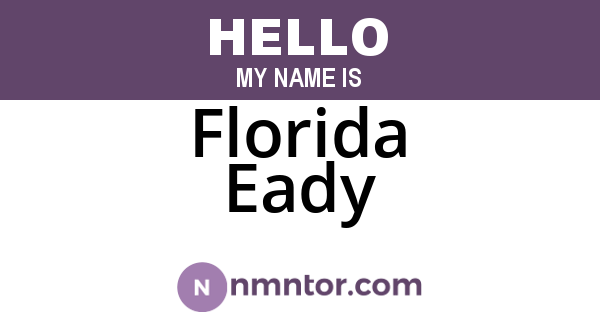 Florida Eady