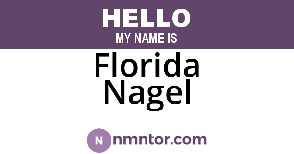 Florida Nagel