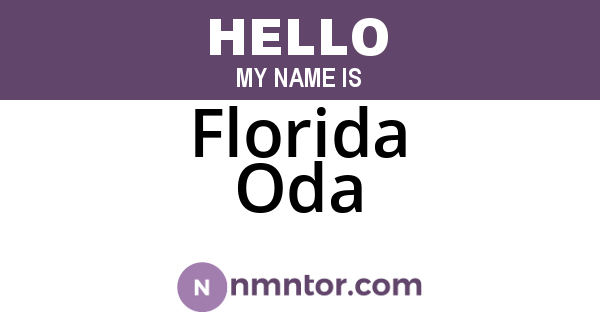 Florida Oda