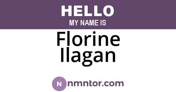 Florine Ilagan